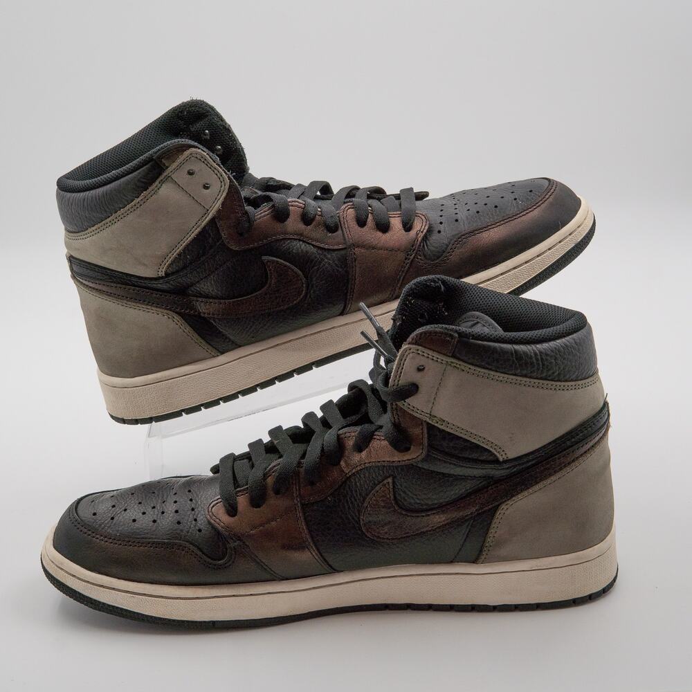 Jordan 1 High Patina / Light Army Rust Shadow Size 13 Good
